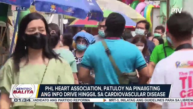 PHL Heart Association, patuloy na pinaiigting ang info drive hinggil sa cardiovascular disease