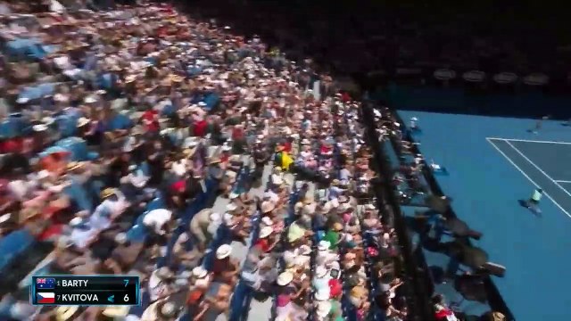 Ashleigh Barty vs Petra Kvitova - Match Highlights (QF) Australian Open 2020