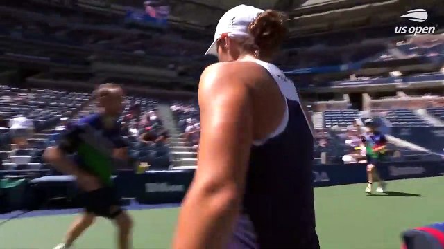 Ashleigh Barty vs Clara Tauson Highlights 2021 US Open Round 2