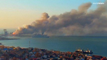 Guerre en Ukraine : Kyiv annonce avoir détruit un navire russe près de Marioupol