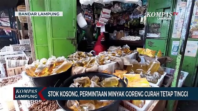 Stok Kosong, Permintaan Minyak Goreng Curah Tinggi