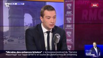 Jordan Bardella: à droite, 