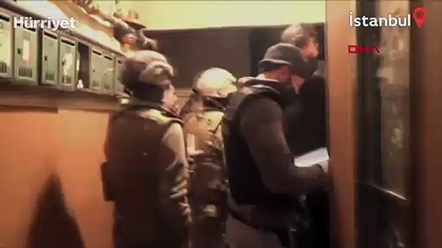 İstanbul'da terör operasyonu: 10 şüpheli yakalandı