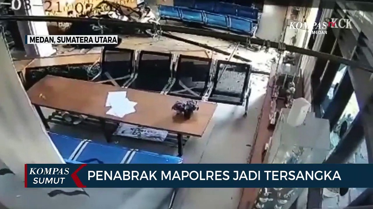 Polisi Tetapkan Tersangka Pelaku Penabrak Mapolres Pematangsiantar