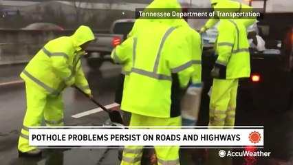 Pothole problems continue to grow as spring arrives