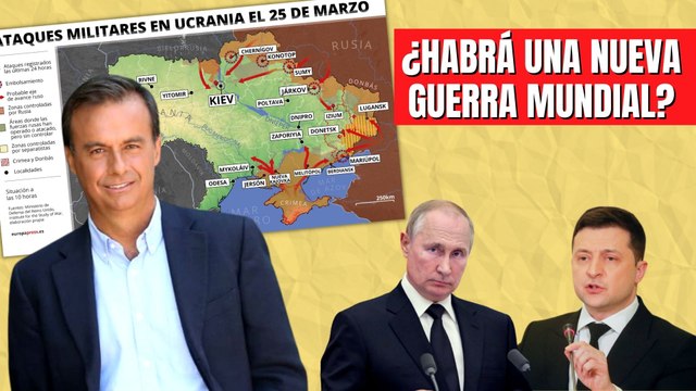 ¿Habrá una nueva Guerra Mundial? Vicente Gil avanza cómo acabará el conflicto entre Rusia y Ucrania