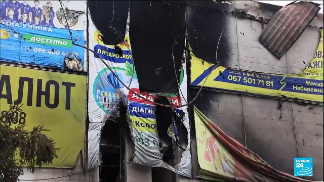 Makariv: On the ground in the Kyiv suburb Ukraine says has been recaptured from Russian forces