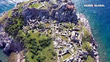 Bodrum'da deniz çekildi! Ortaya çıkan görüntü şaşkına çevirdi