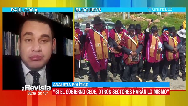 Analista: Gobierno tiene responsabilidad de levantar bloqueos en Bolivia
