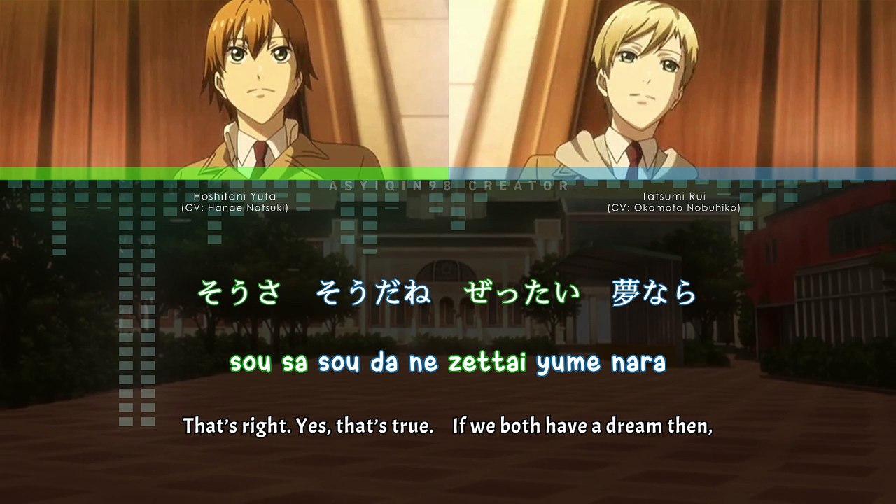 kimi ga soko ni iru kara / 君がそこにいるから - Hoshitani Yuta x Tatsumi Rui (lyrics)