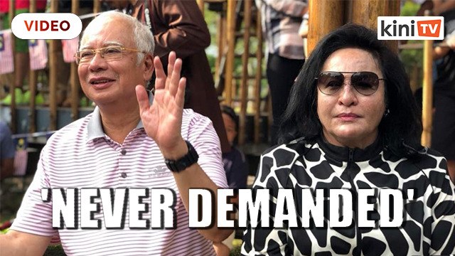 Rosmah, Najib claim never intended to buy S$23 million pink diamond necklace
