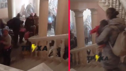 Rusların Mariupol'de vurduğu sığınaktan gelen görüntüler yaşanan trajediyi gözler önüne serdi