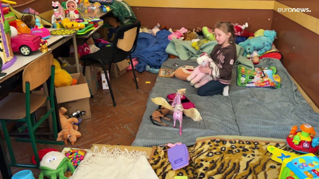 Ukrainische Binnenflüchtlinge: Kinder, die nicht mehr reden