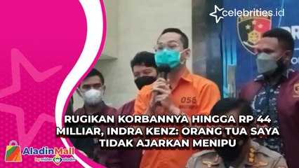 Rugikan Korbannya Hingga Rp 44 Milliar, Indra Kenz: Orang Tua Saya Tidak Ajarkan Menipu