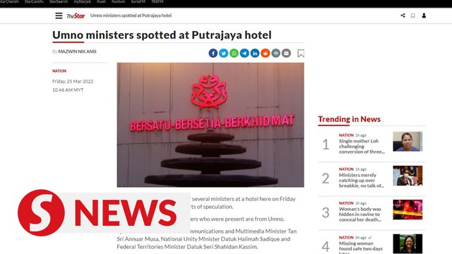 Khairy: No discussion about dissolving Parliament, ministers met just to have brekkie