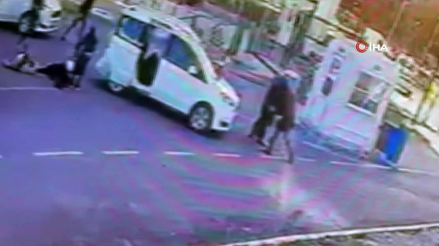 Küçükçekmece Adliyesi önündeki çatışmanın görüntüleri ortaya çıktı