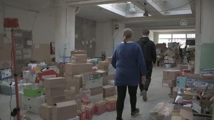 Slovakya'dan Ukrayna'ya 14 ton insani yardım malzemesi