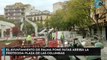 El Ayuntamiento de Palma pone patas arriba la protegida Plaza de las Columnas