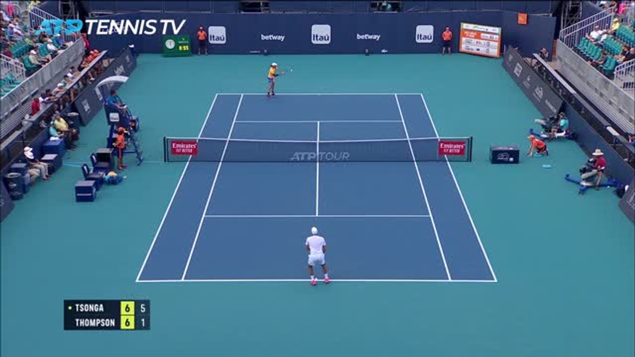 Highlights: Tsonga verliert bei Tour-Comeback