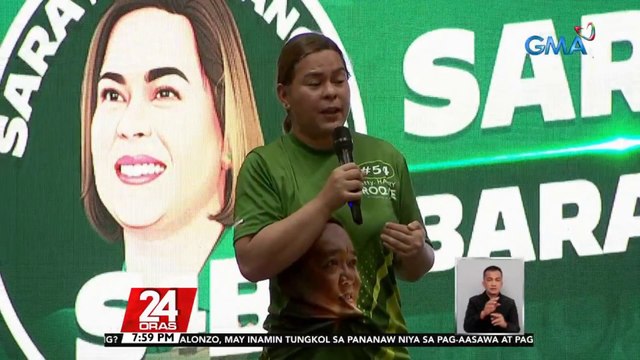 Tambalang Marcos-Duterte, dumalo sa magkahiwalay na proclamation rally sa Ilocos Norte at Maynila | 24 Oras