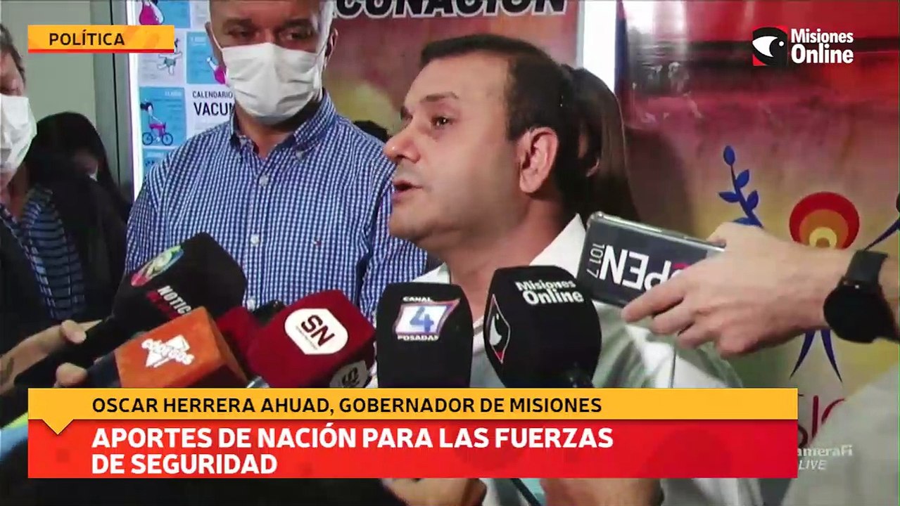 Aportes de Nación para las fuerzas de seguridad