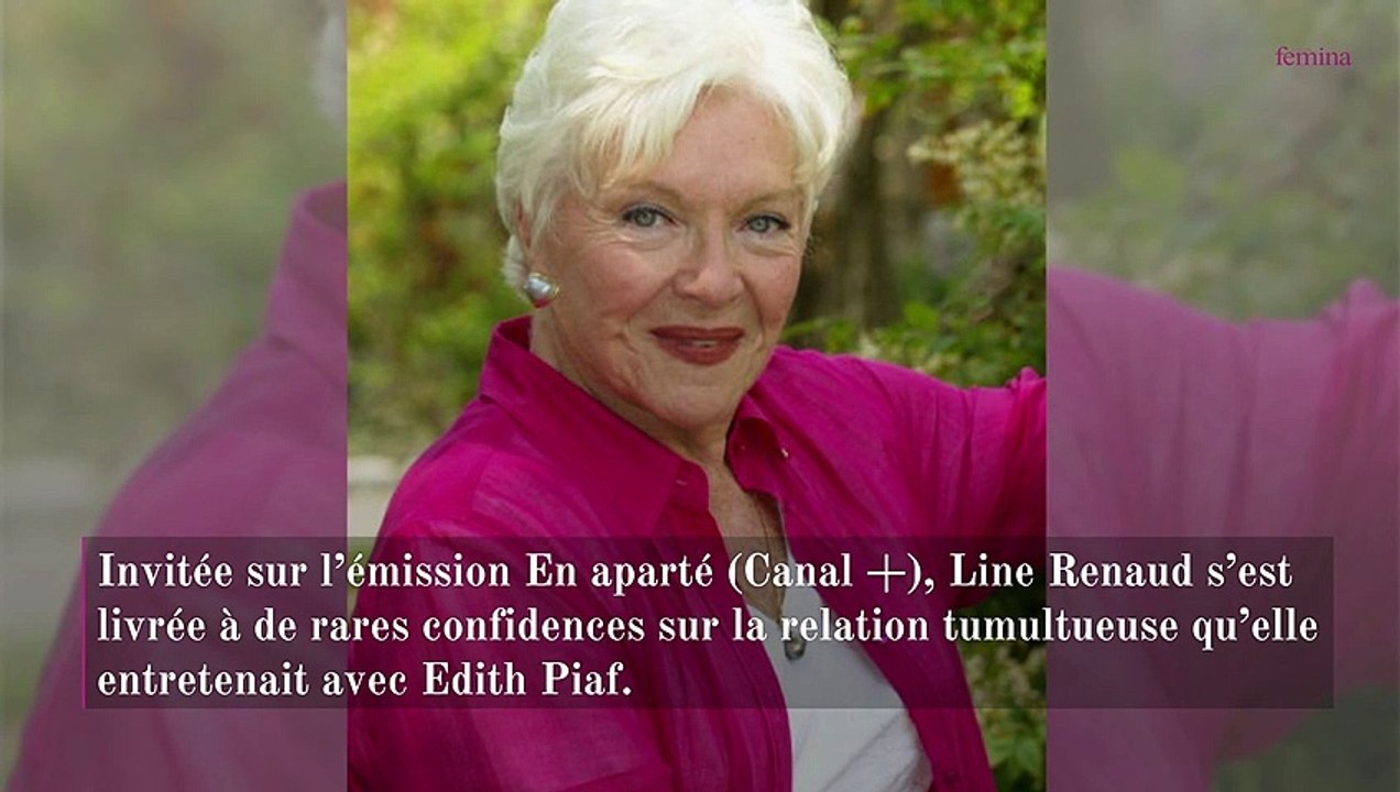 « C'était une femme diabolique » : Line Renaud se confie sur sa relation toxique avec Edith Piaf