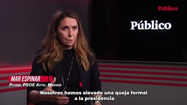 Mar Espinar: Ciudadanos se ha posicionado claramente en tapar las vergüenzas del señor Almeida
