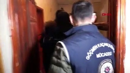 İş yerine tıka basa doldurulan kaçak göçmenler yakalandı