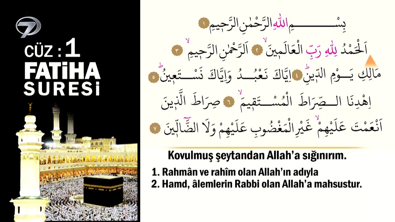 Mukabele Ramazan'da Kanal 7'de