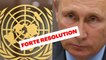 Ukraine : L'ONU frappe du poing et prend une forte résolution