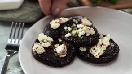 How to Make Crispy Smashed Beets with Feta