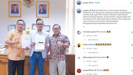 Usai Heboh Meraup Omzet Rp600 M Sebulan, Juragan 99 Datangi Kantor Pajak