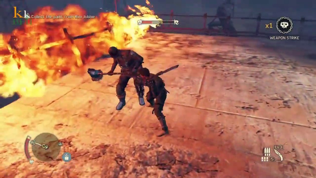 Mad Max gameplay walkthrough top dog camp - large blade