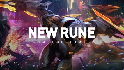 Heres What You Need To Know About Treasure Hunter, the new LoL Rune.