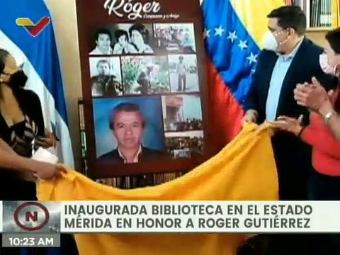 Inaugurada biblioteca y Centro de Estudios “Roger Gutiérrez” en la sede de la Imprenta de Mérida