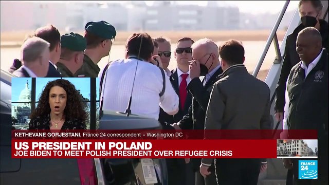 In Poland, Biden meets US troops reinforcing NATO east flank