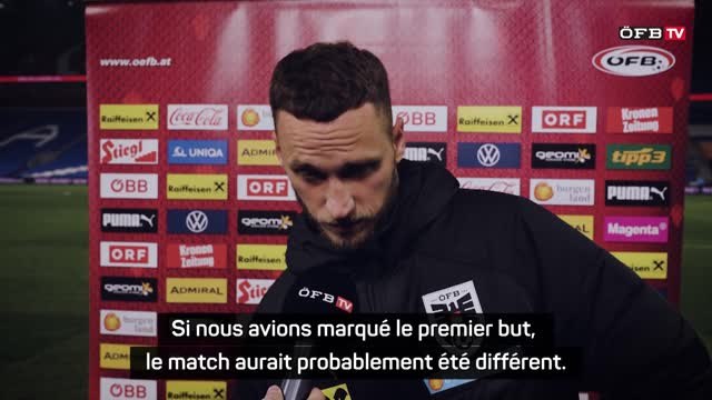 Qualifs CdM 2022 - Arnautovic : Si nous avions ouvert le score, le match aurait été différent