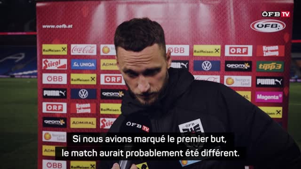 Qualifs CdM 2022 - Arnautovic : "Si nous avions ouvert le score, le match aurait été différent"