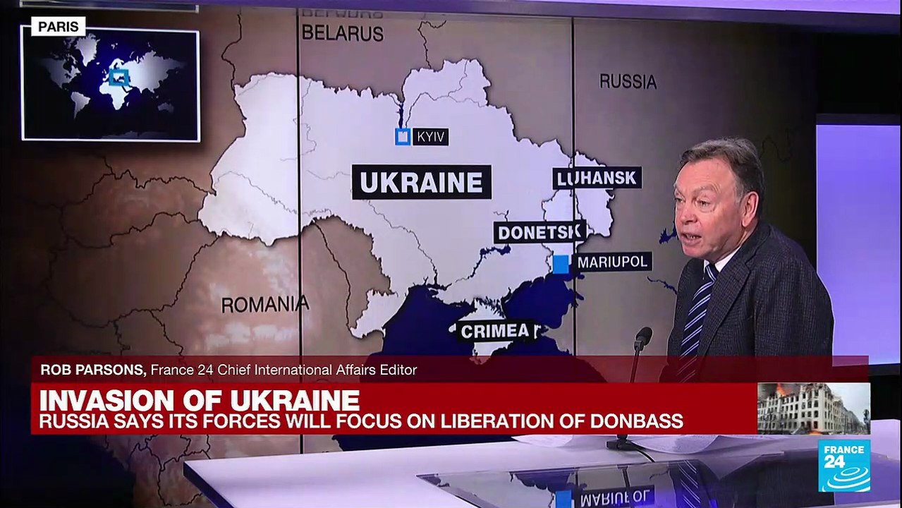 Invasion of Ukraine: Russia states more limited...