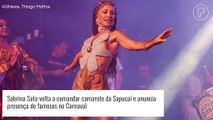 Carnaval 2022: Sabrina Sato volta a comandar camarote na Sapucaí e anuncia convidados famosos