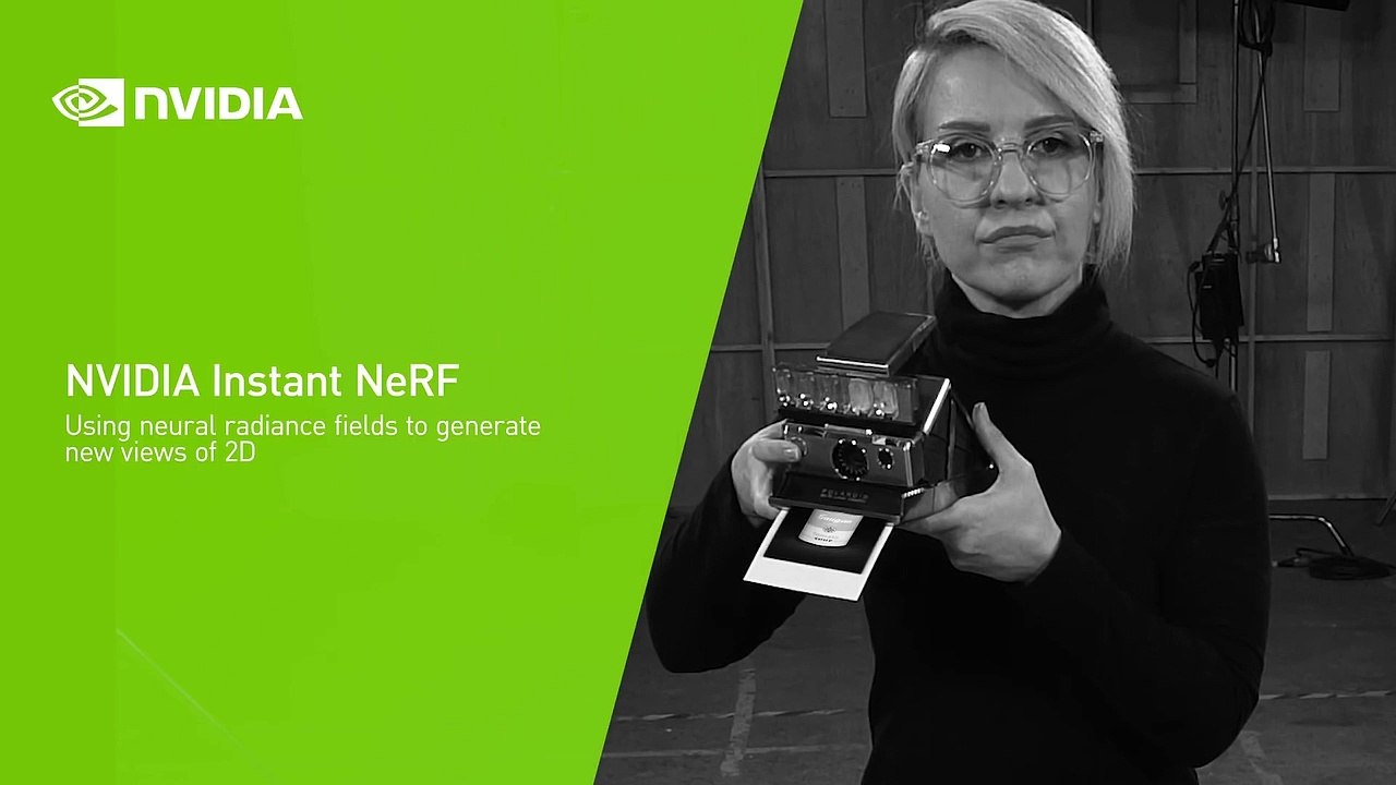 Présentation d' Instant NeRF-de Nvidia