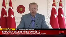 Cumhurbaşkanı Erdoğan, Ukrayna Cumhurbaşkanı Zelenski ile görüştü