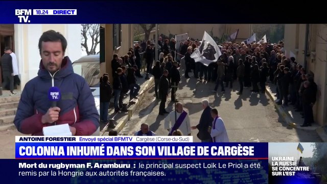 À Cargèse, plusieurs milliers de personnes rendent hommage à Yvan Colonna