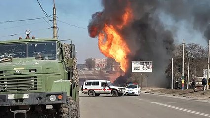 Bombardeios aterrorizam civis em Kharkiv