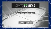 Washington Capitals At Buffalo Sabres: Moneyline, March 25, 2022