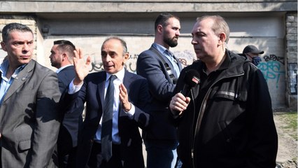 FEMME ACTUELLE - Insultes et projectiles : Éric Zemmour chahuté entre toxicomanes et migrants