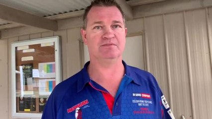 Hepburn coach Clive Raak