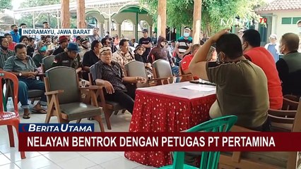 Nelayan Bentrok dengan Petugas karena Tak Puas saat Tuntut PT Pertamina yang Mencemari Tambaknya