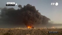 حريق في منشأة نفطية سعودية في جدة بعد هجوم للمتمردين الحوثيين