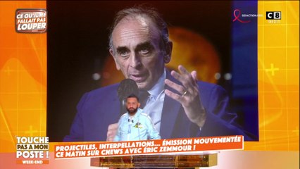 Eric Zemmour de nouveau agressé lors d'une émission avec Jean-Marc Morandini